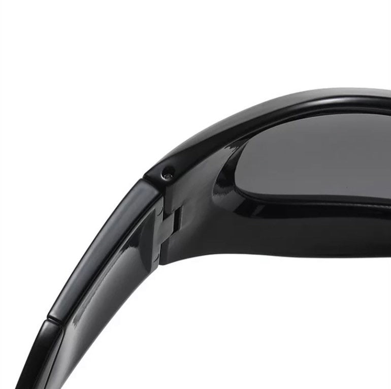 Retro Vintage Cyber Goggles Shades Sunglasses Futuristic Fashion Y2K Los Angeles Summer